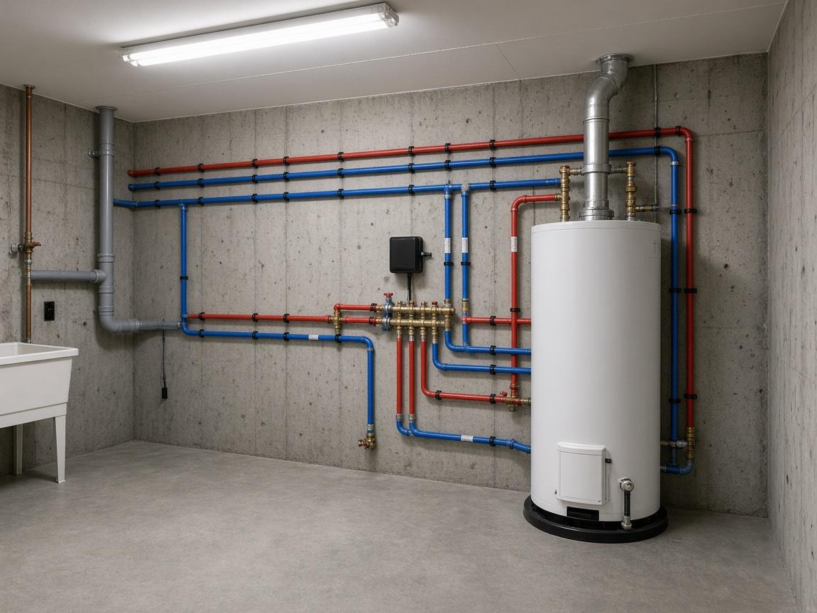 Basement & Utility Room Repipe